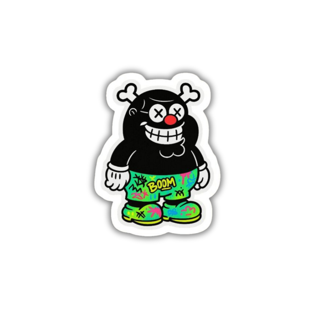 Skully Pop sticker