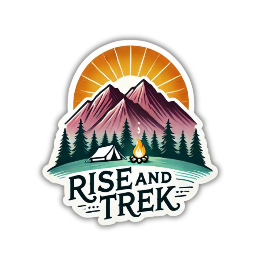 Rise and Trek Sticker
