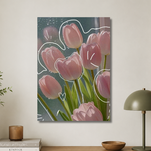 Tulip wall poster