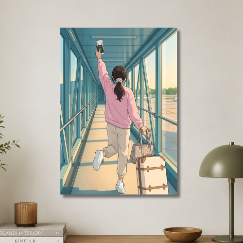 Travel vibe wall poster