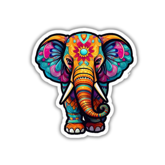 Happy Elephant Sticker