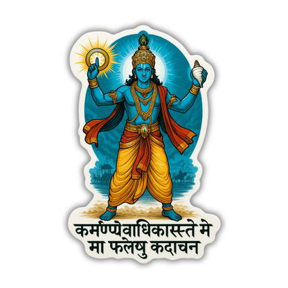 Bhagavan Krishna Sticker