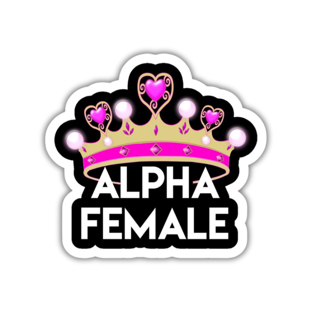 Alpha female Sticker