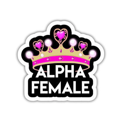 Alpha female Sticker