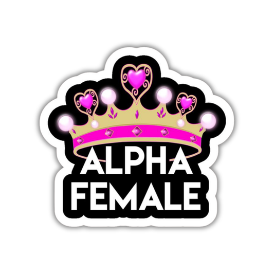 Alpha female Sticker