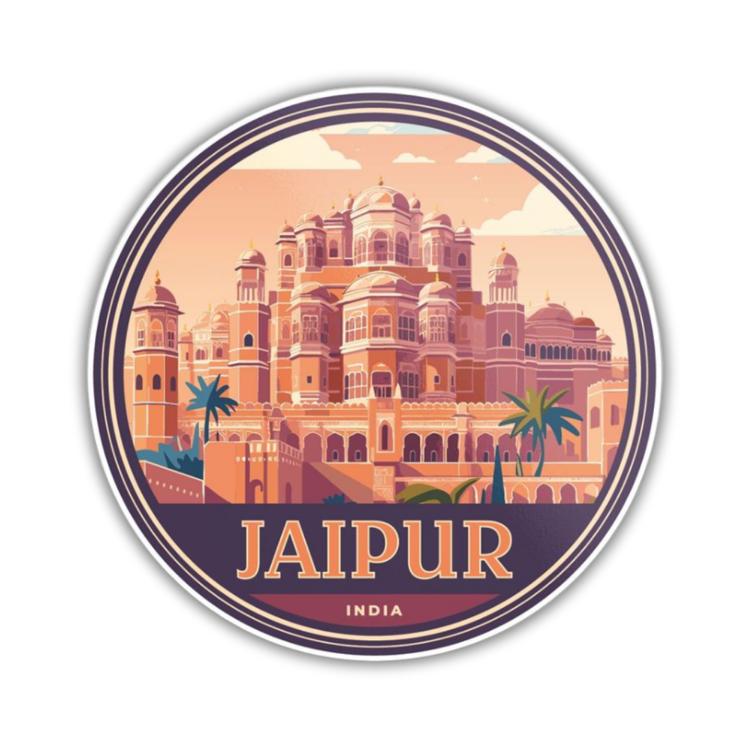 Jaipur Sticker