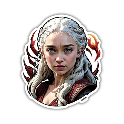 Dragon Queen Sticker