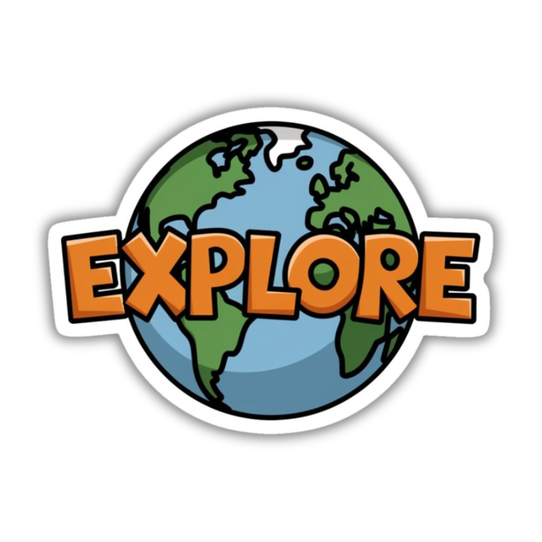 Explore V1 Sticker