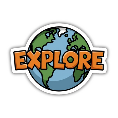 Explore V1 Sticker