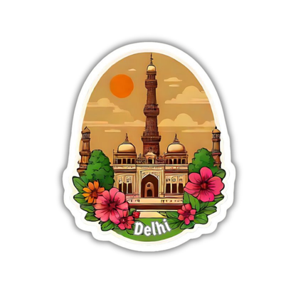 Delhi Sticker