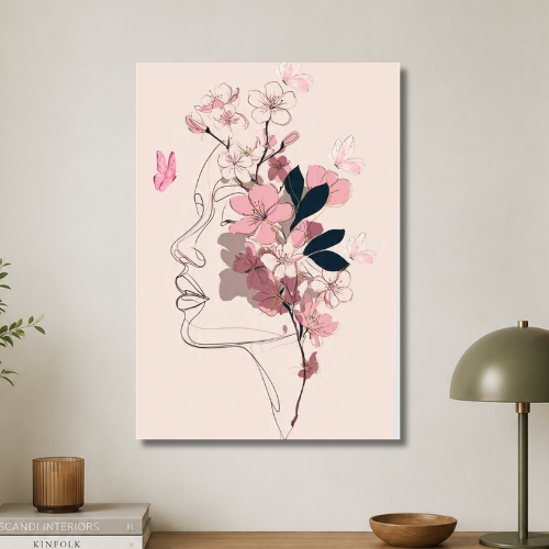 Flower in me wall poster