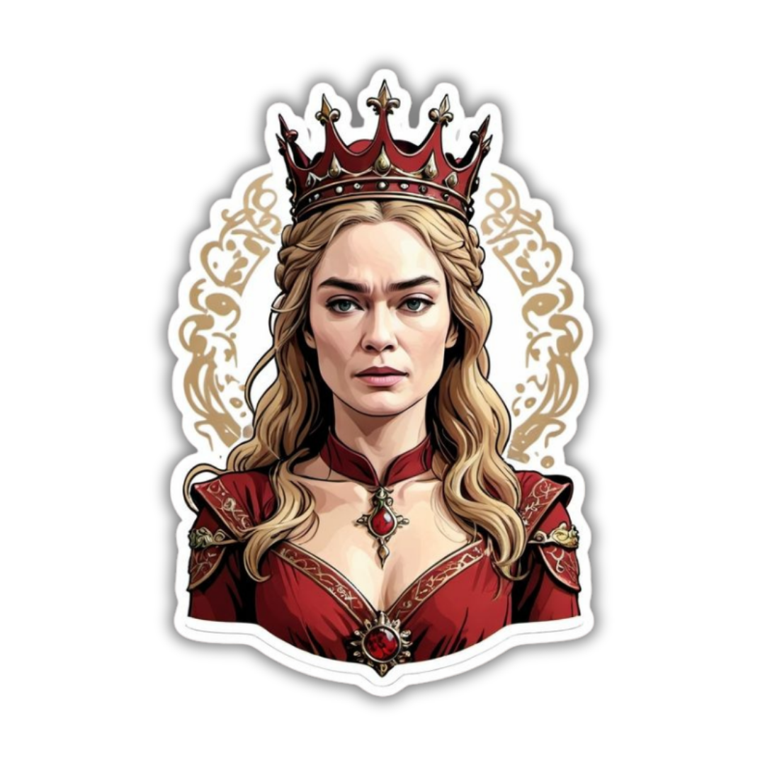 The ruthless queen Sticker