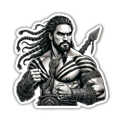 Tribal King Sticker
