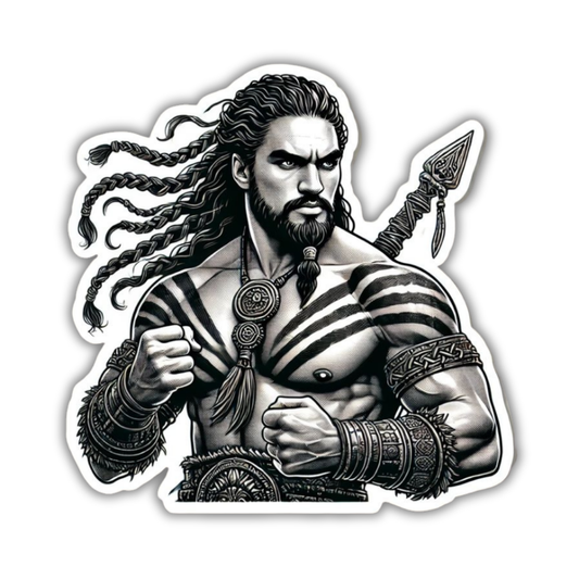 Tribal King Sticker