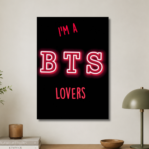 I'm a BTS lovers wall poster