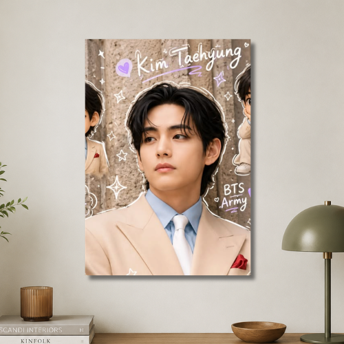 BTS:Kim Taehyung wall poster
