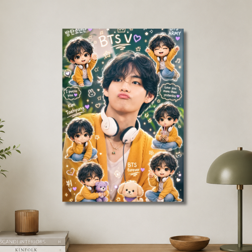BTS:V wall poster