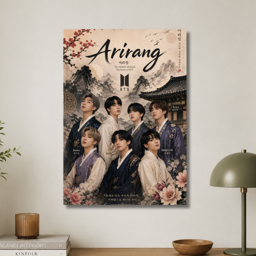 BTS Arirang wall poster