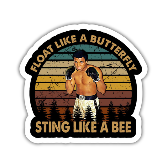 Mohammad Ali Quote Sticker