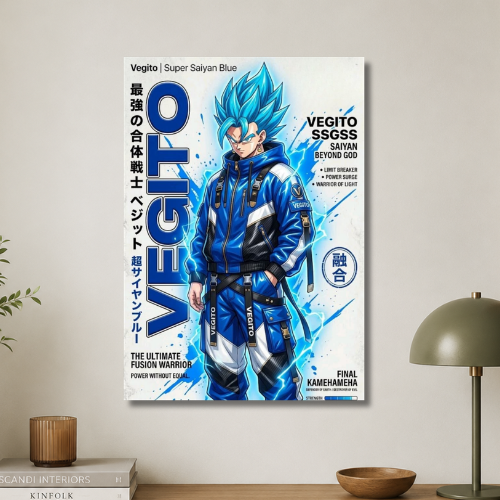 Vegito wall poster
