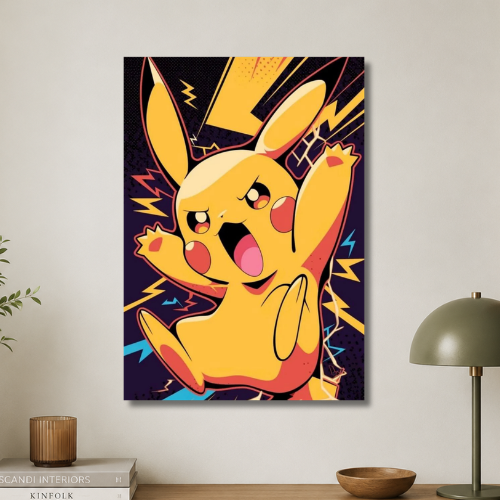 Pikachu wall poster