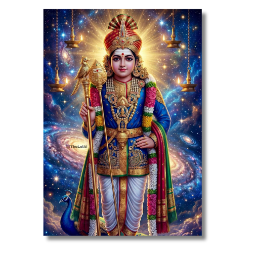 Murugan Wall Poster Collection #02 (Set of 8)
