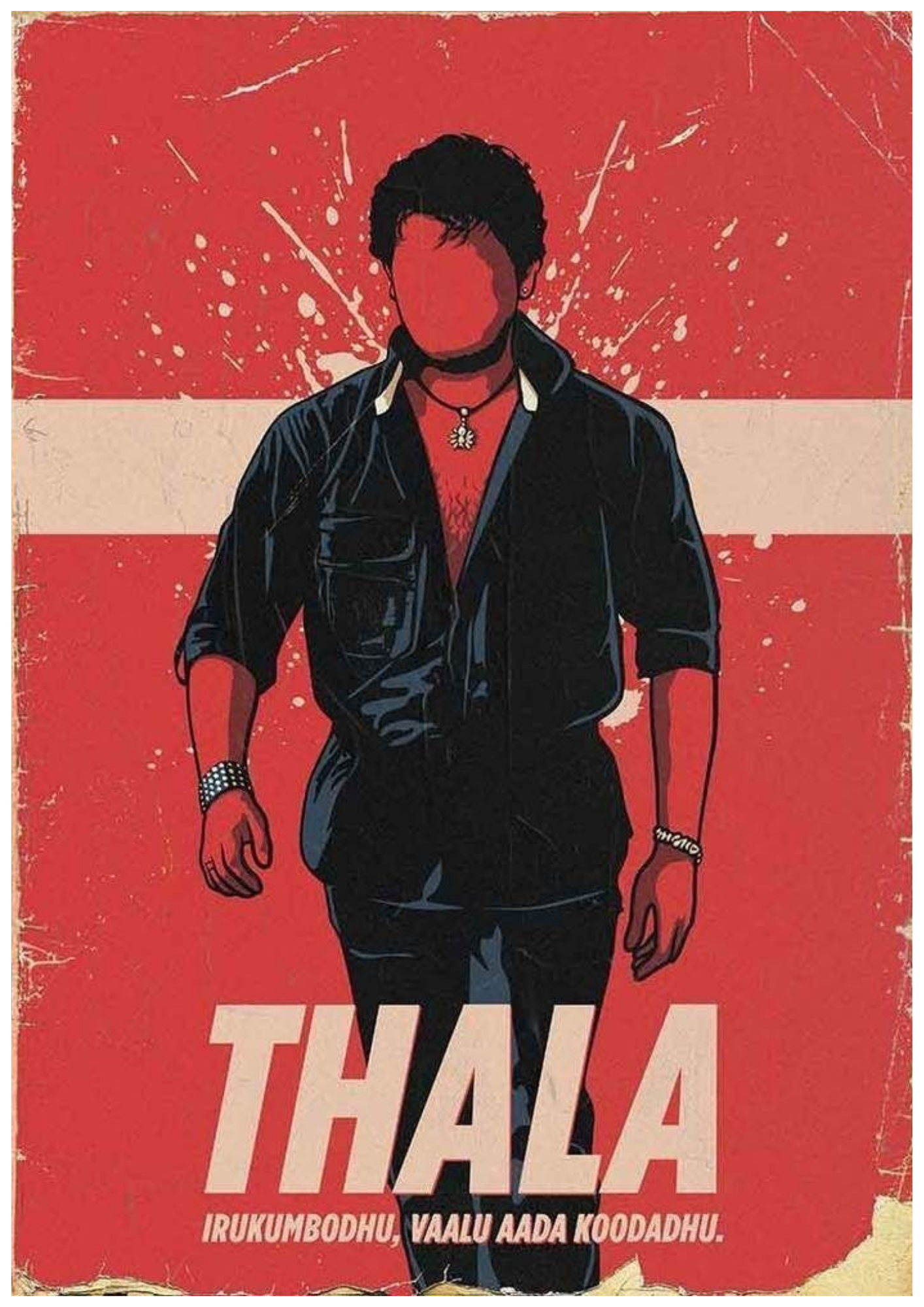 Thala Ajith Wall Poster Collection (Set of 8)