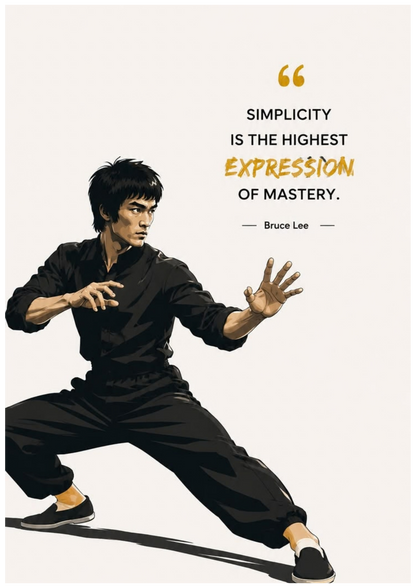 Bruce Lee Wall Poster Collection (Set of 8)