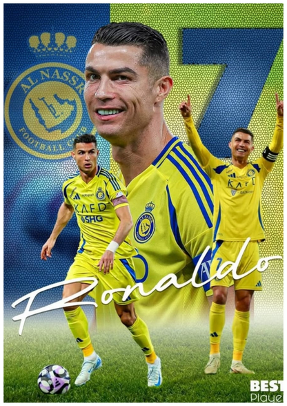 Cristiano Ronaldo Wall Poster Collection (Set of 8)