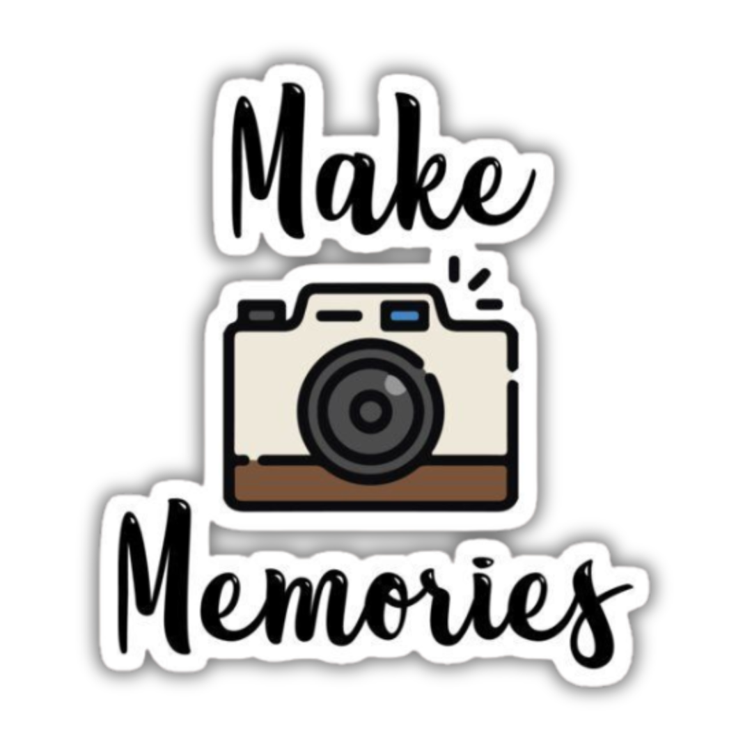 Make Memories Sticker
