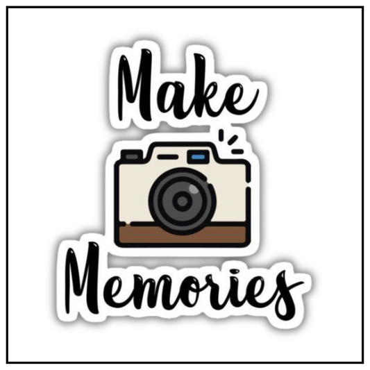 Make Memories Sticker
