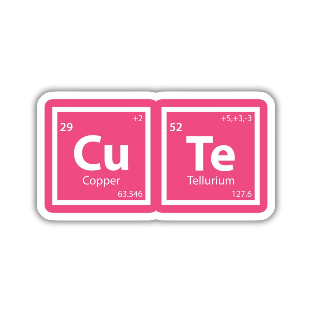 Cute Formula Sticker