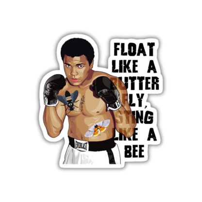 Mohammad Ali Quote v2 Sticker