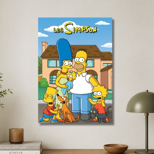 Les simpson wall poster