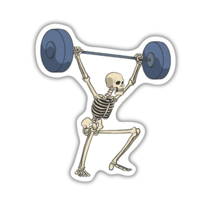 Lift like you're dead Sticker