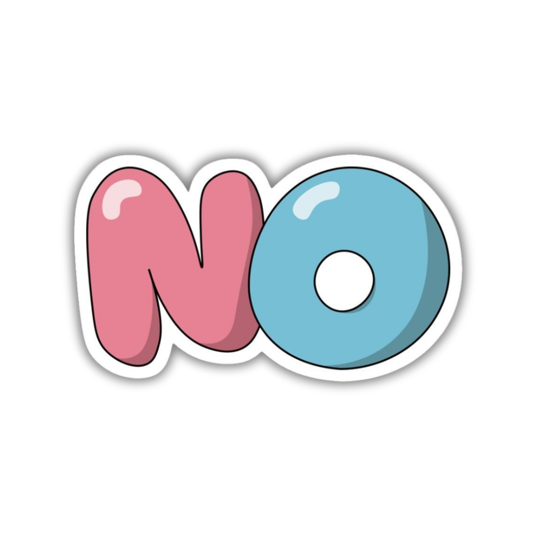 NO Sticker