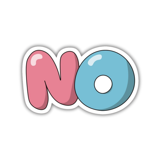NO Sticker