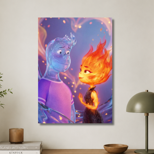 Elemental wall poster