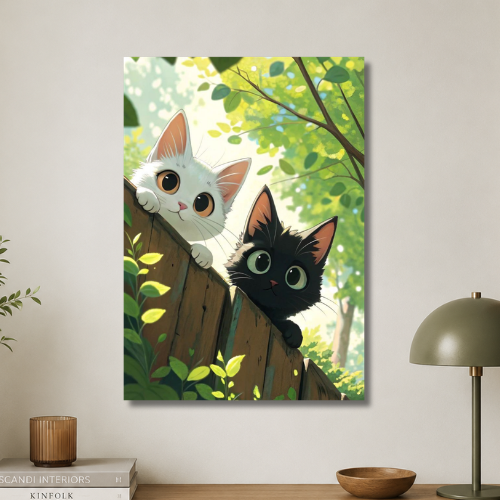 Cats wall poster