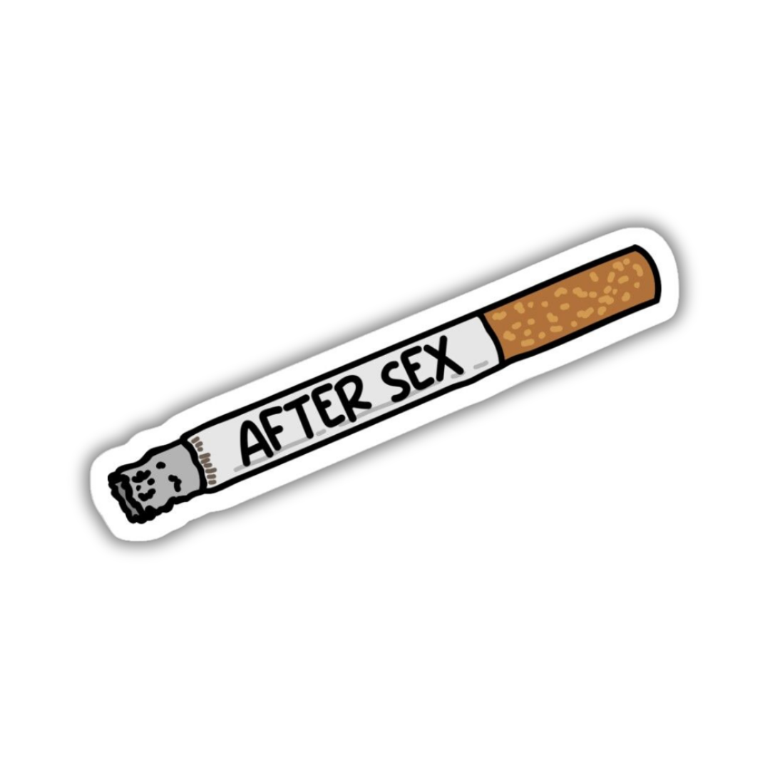 Cigeratte after sex Sticker