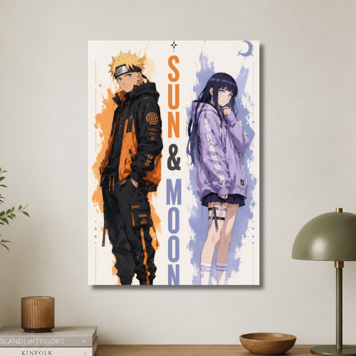 Sun & Moon wall poster
