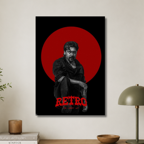 Retro wall poster
