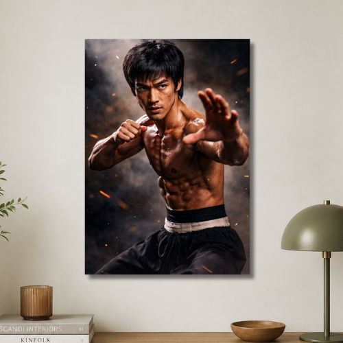 Bruce lee wall poster