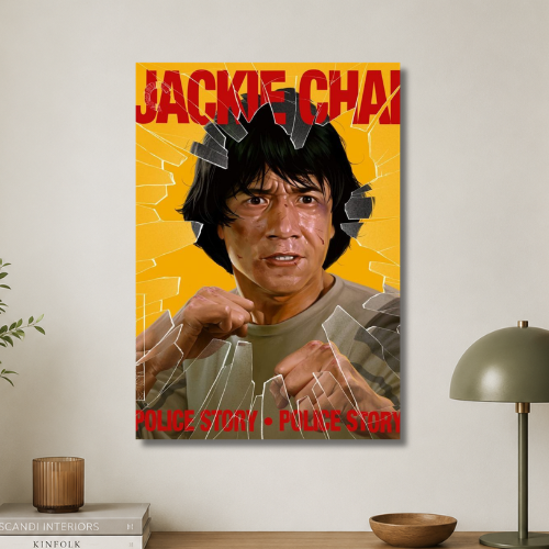 Jackie chan: police story wall poster