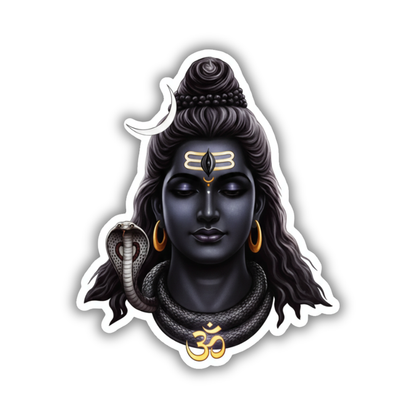 Adi yogi - Inner silence Sticker