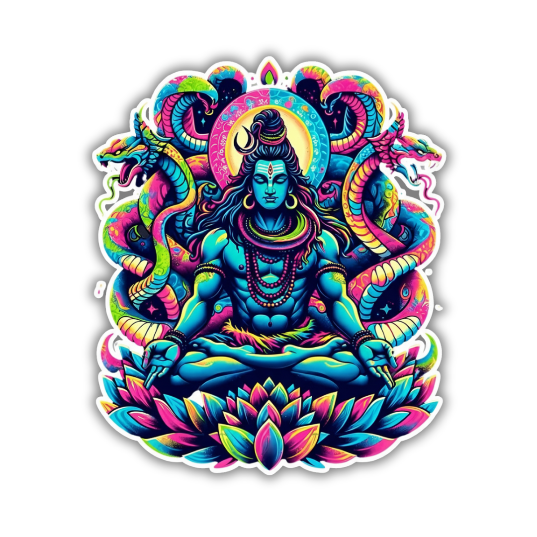 Hyper real Yogi Sticker