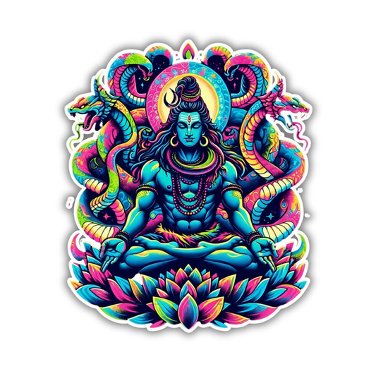 Hyper real Yogi Sticker