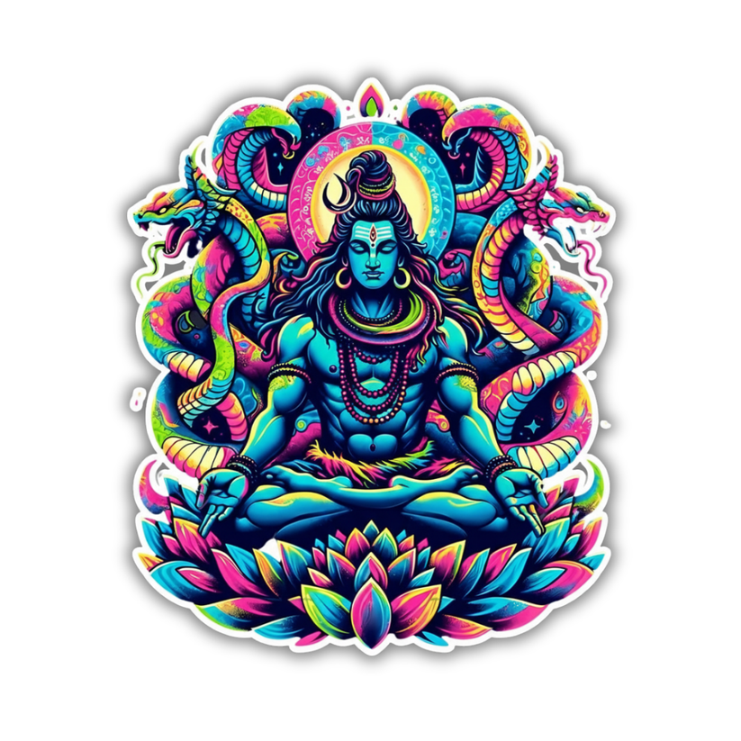 Hyper real Yogi Sticker – Sticky Vibez