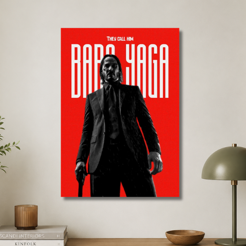 John wick: baba yaga wall poster
