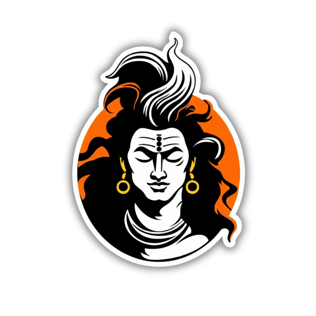 Shiva mode Sticker